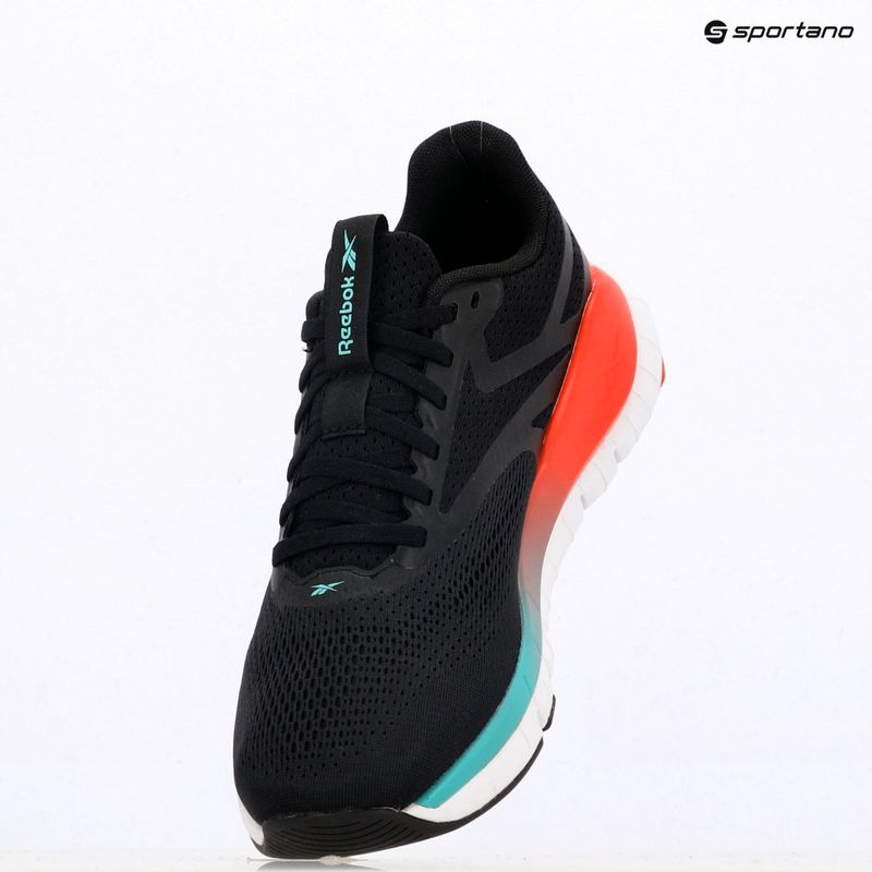 Reebok Flex Trainer scarpe da ginnastica da uomo nero/energy red/ai aqua 9