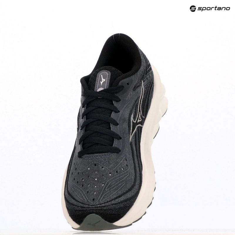 Scarpe da corsa da donna Mizuno Wave Skyrise 5 iron gate/ sabbia bianca/nero 9