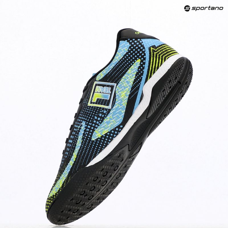 Scarpe da calcio OneTeam Robero Teen IC da bambino nero/blu 14