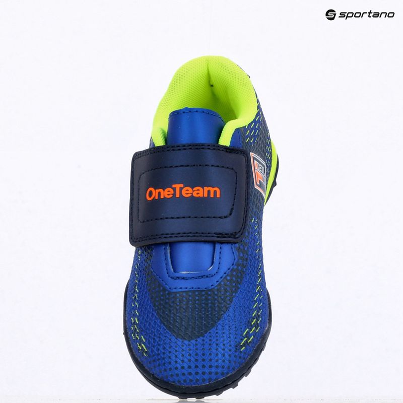 OneTeam Robero Junior TF scarpe da calcio per bambini blu navy/blu 9