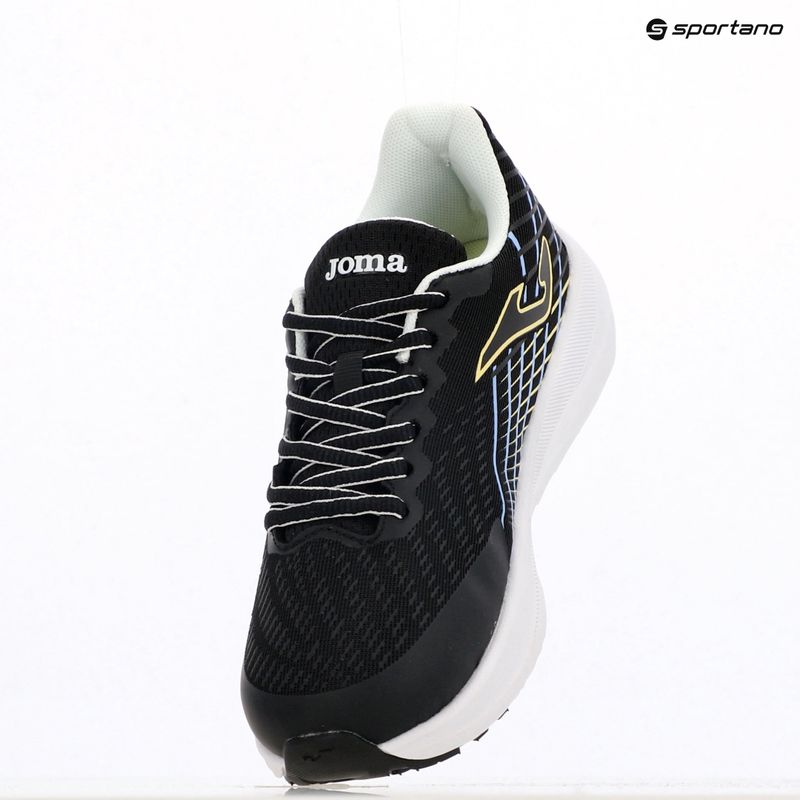 Scarpe da corsa Joma Super Cross per bambini nero/turchese 9