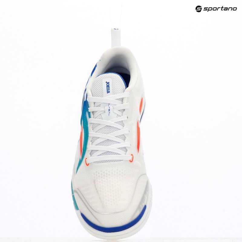 Scarpe da calcio da uomo Joma Tactico IN bianco/royal 9