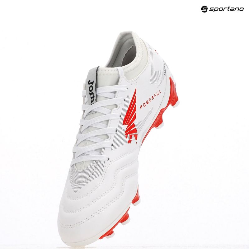 Scarpe da calcio Joma uomo Powerful FG bianco 15