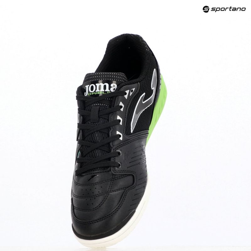 Scarpe da calcio da uomo Joma Dribling IN nero 9