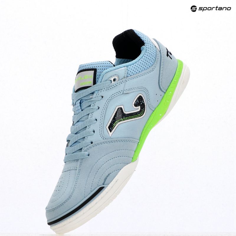 Scarpe da calcio da uomo Joma Top Flex IN blu cielo 14