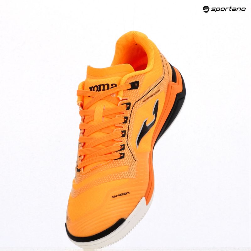 Scarpe da calcio Joma Invicto IN arancione per uomo 9