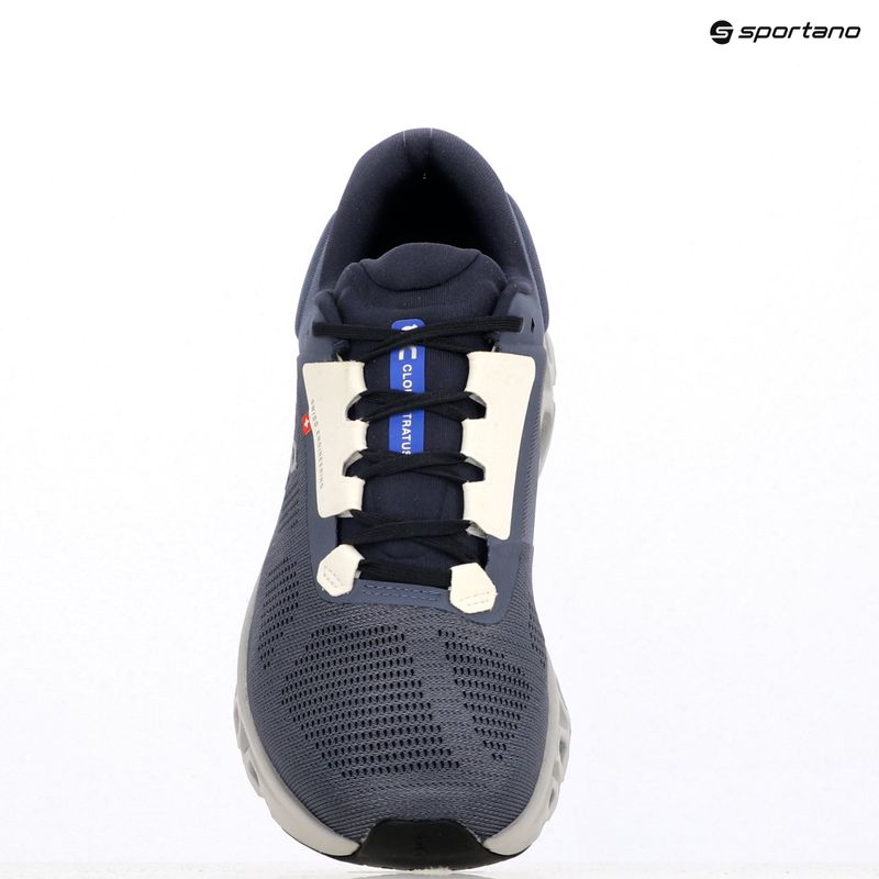Scarpe da corsa On Running Cloudstratus 3 metal/glacier uomo 9