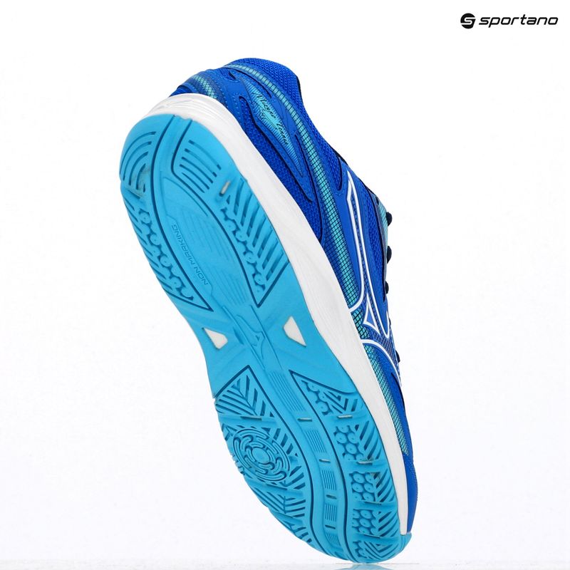 Mizuno Break Shot 4 AC scarpe da tennis blu mugen/bianco/blu fiume 10