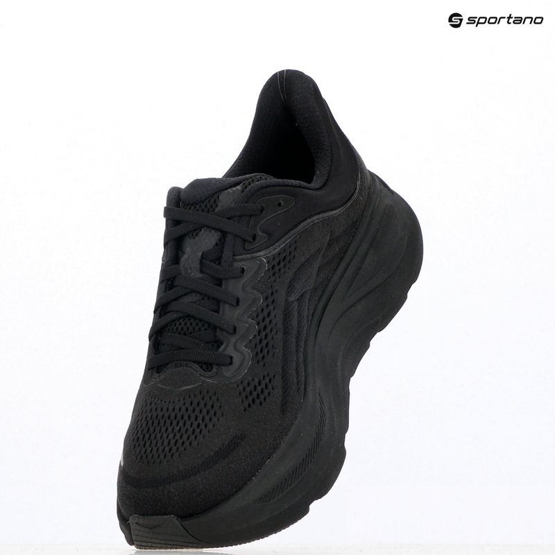 Scarpe da corsa da uomo HOKA Bondi 9 Wide nero/nero 5