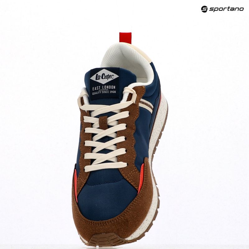 Lee Cooper scarpe da uomo LCW-25-03-3382MA marrone/navy 9