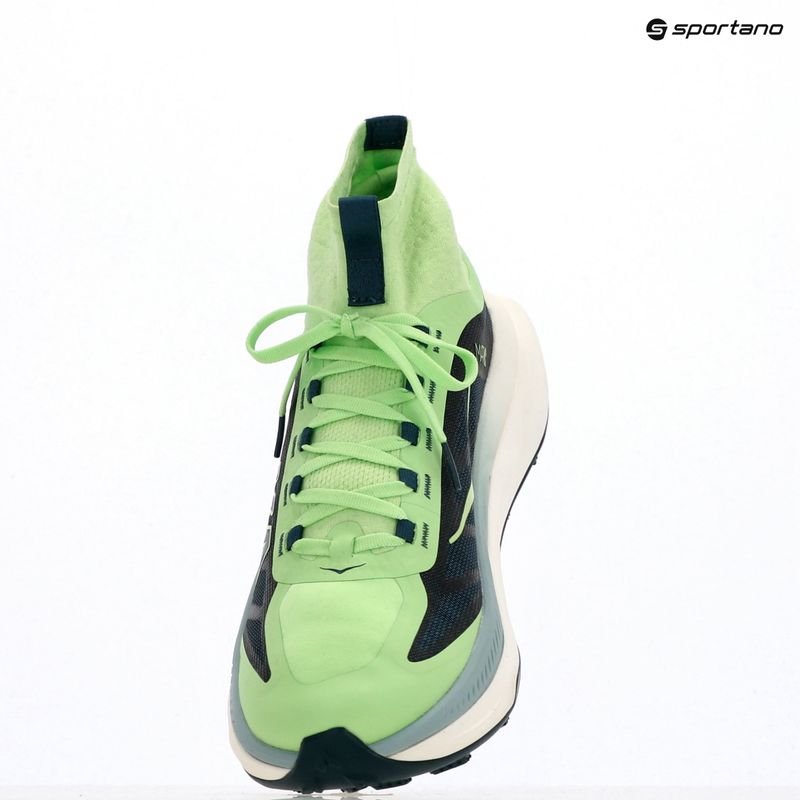 Scarpe da corsa HOKA Tecton X 3 da uomo, mela crostata/blu crepuscolo 18