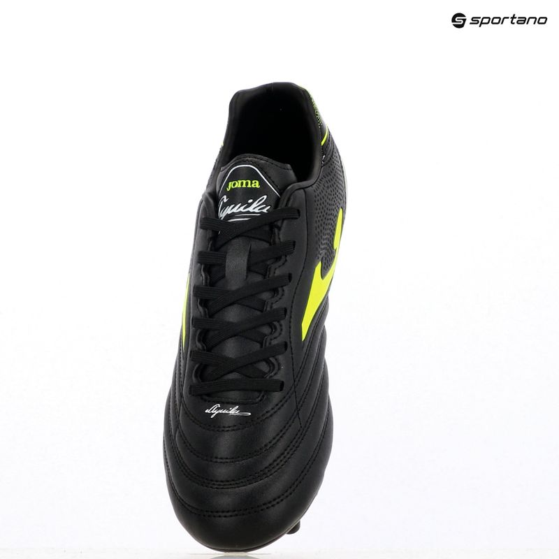 Scarpe da calcio Joma Aguila FG uomo nero/giallo 15