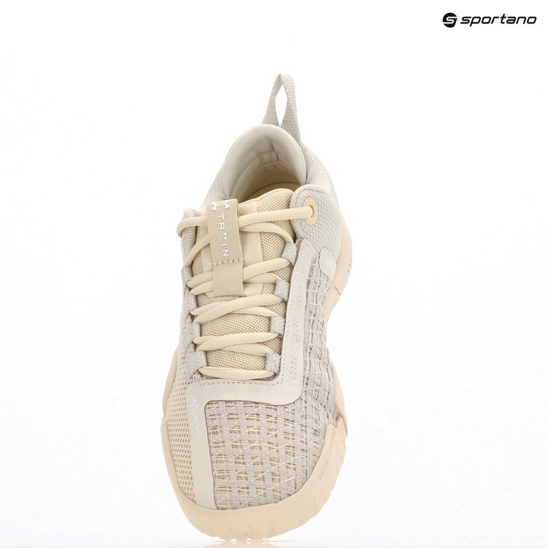 Under Armour TriBase Reign 6 avorio dune/pietra/bianco scarpe da allenamento da donna 15