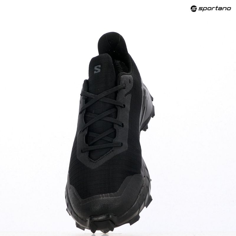 Scarpe da corsa da donna Salomon Alphacross 5 GTX nero/nero/ebano 6