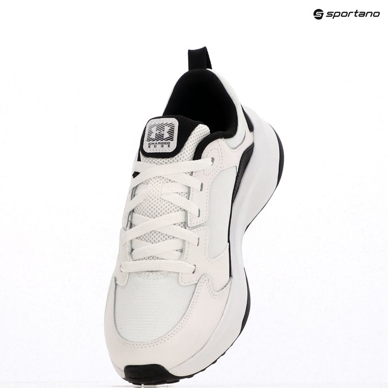Under Armour Charged Edge scarpe da allenamento da uomo bianco/bianco/nero 9