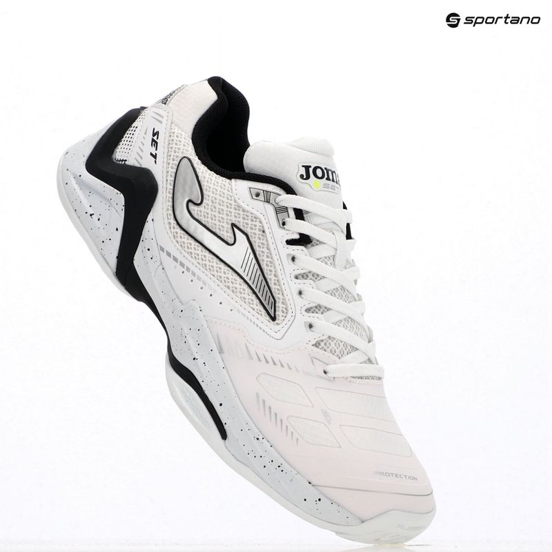 Scarpe da tennis da uomo Joma Set AC bianco 3