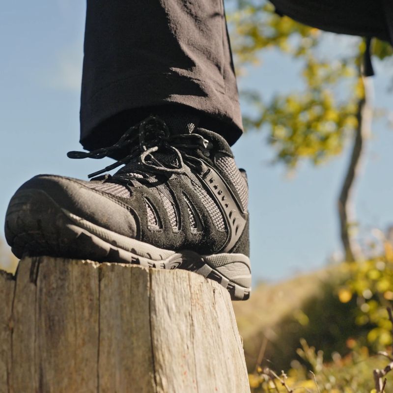 Stivali da neve donna KADVA Rava Mid WaterProof 3M Thinsulate nero 17