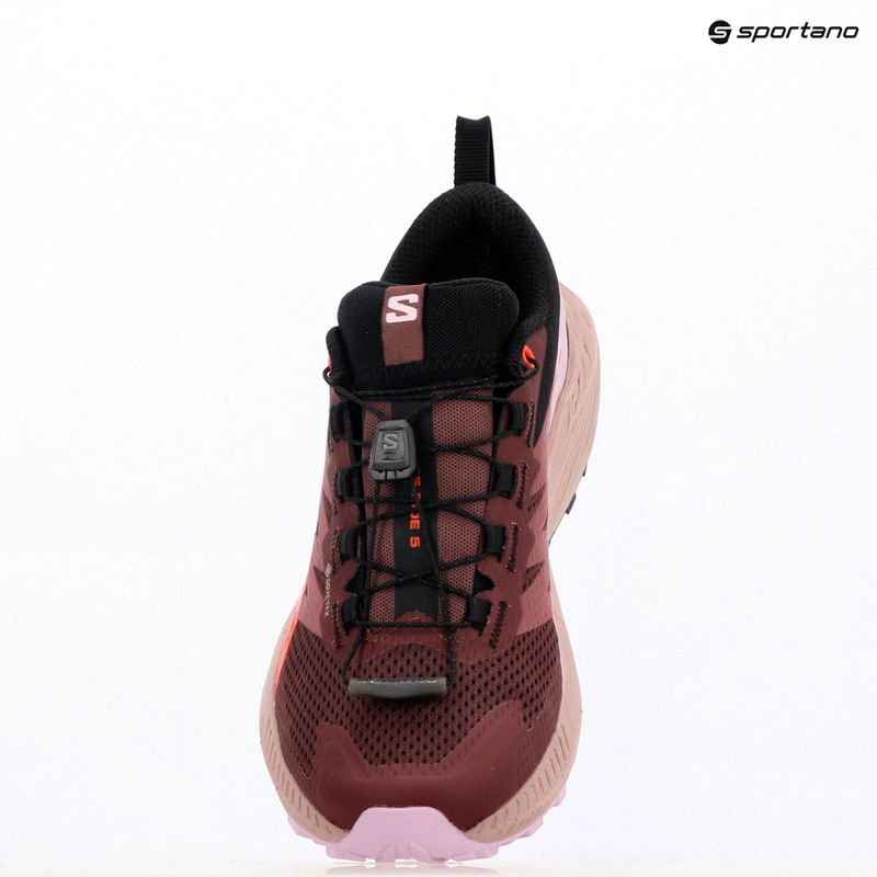 Salomon Sense Ride 5 GTX scarpe da corsa da donna catawba grape/orchid bouquet/cherry tomato 14