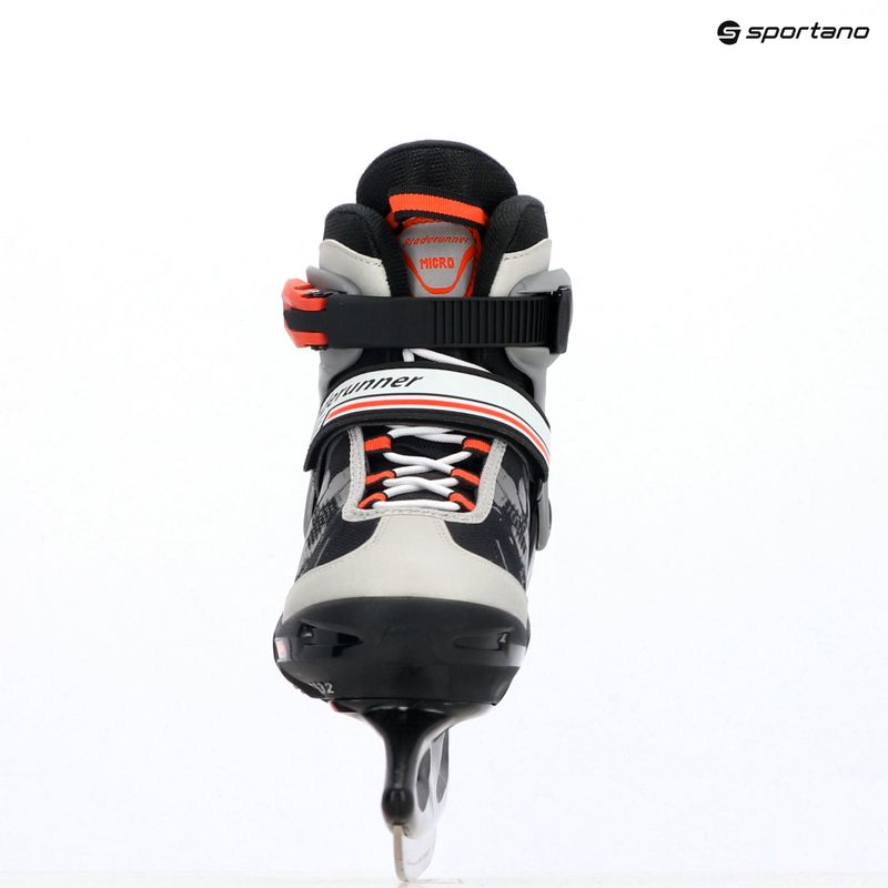 Bladerunner pattini per bambini Micro Ice nero/rosso 10