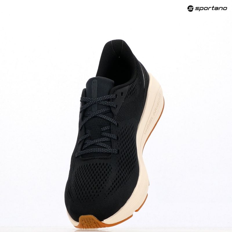 Under Armour Sonic 7 scarpe da corsa da uomo nero/pietra/antracite 5