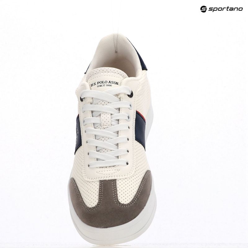 Scarpe da uomo U.S. Polo Assn. CAMPY001D bianco/blu 10