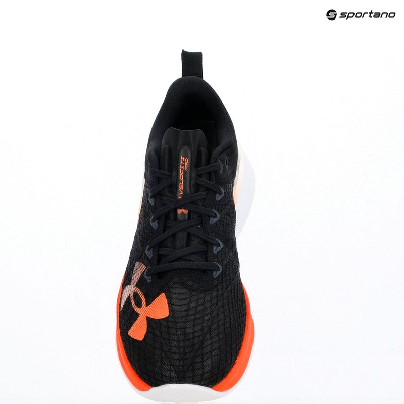 Under Armour Velociti Pro scarpa da corsa nera/castello/rossa 3