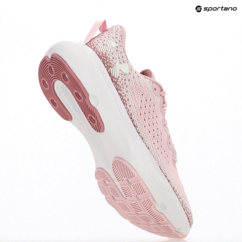 Under Armour Infinite prime rosa/rosa elisir/bianco scarpe da corsa da donna 11