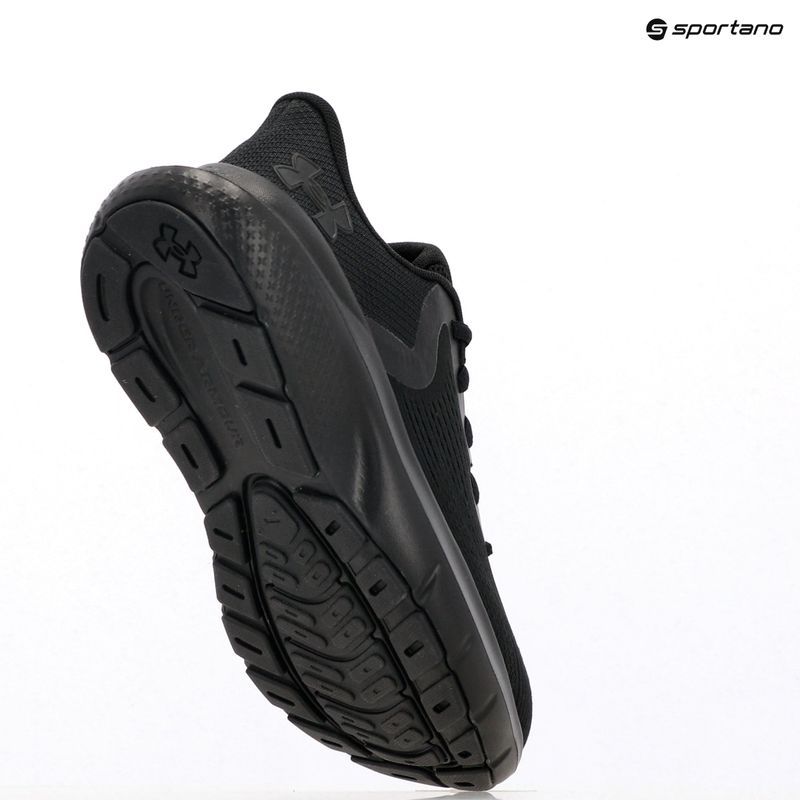 Under Armour Charged Rogue 5 scarpe da corsa da donna nero/nero/nero 11