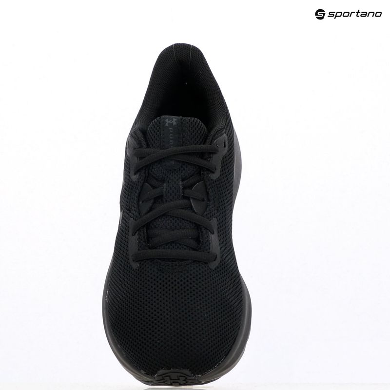 Under Armour Charged Pursuit 4 scarpe da corsa da donna nero/nero/nero 11