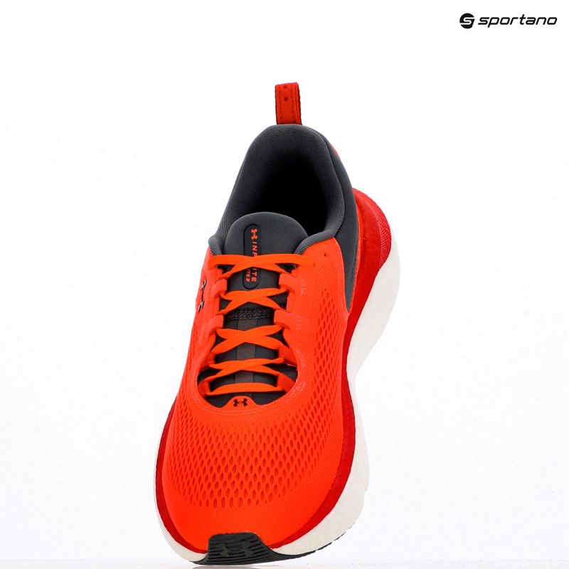 Under Armour Infinite Elite 2, scarpe da corsa da uomo, rosso/castello/nero 11