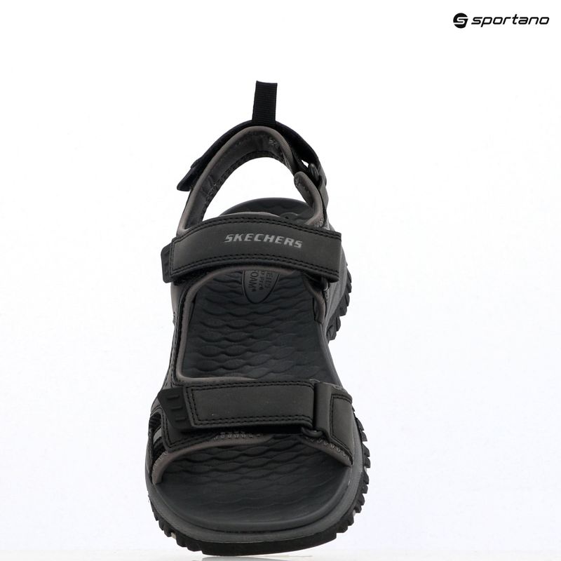 SKECHERS sandali da uomo Prewitt Rigdon nero 9