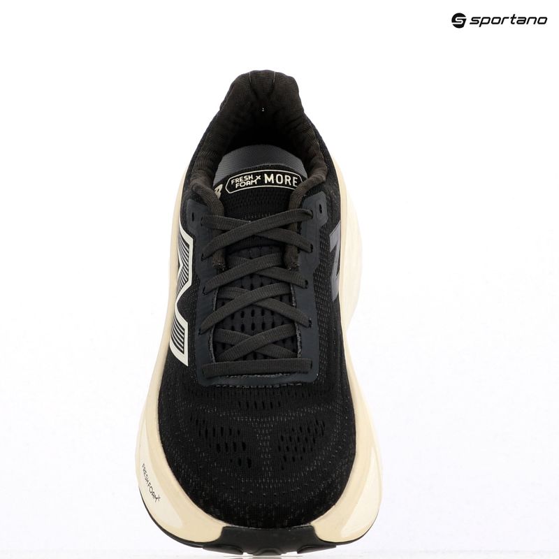 New Balance Fresh Foam X More v5 nero cemento uomini scarpe da corsa 12
