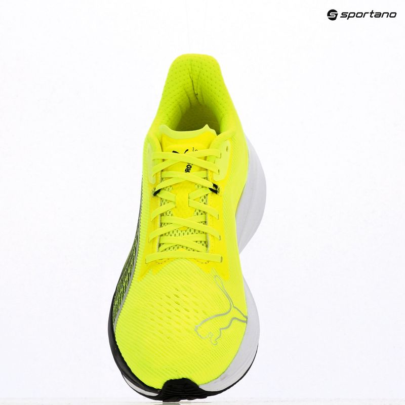 PUMA Darter Pro, scarpe da corsa di colore giallo/puma nero 11