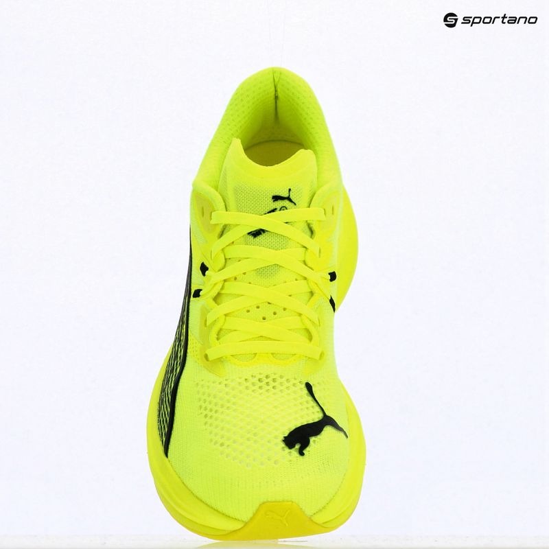 Scarpe da corsa da uomo PUMA Deviate Nitro 3 allerta giallo/puma nero 5