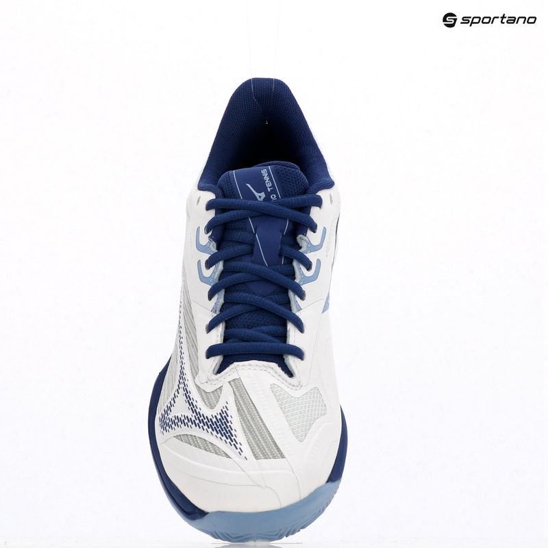 Scarpe da tennis da donna Mizuno Wave Exceed Light 2 CC bianco/blu bellwether/blu bel air 9