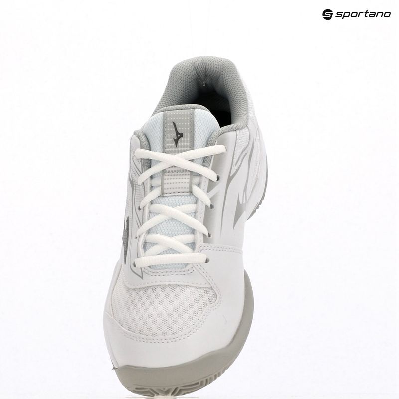 Scarpe da tennis da donna Mizuno Break Shot 5 CC bianco/grigio finale/nebbia di porto 12