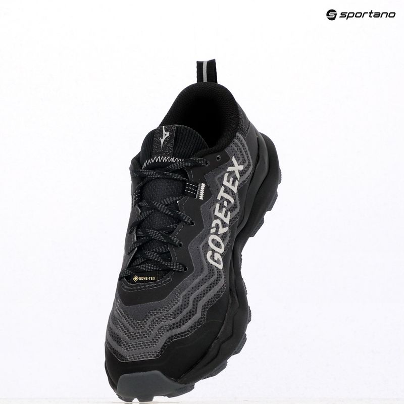 Scarpe da corsa da donna Mizuno Wave Daichi 9 GTX ebano/nebbia di porto/nero 11
