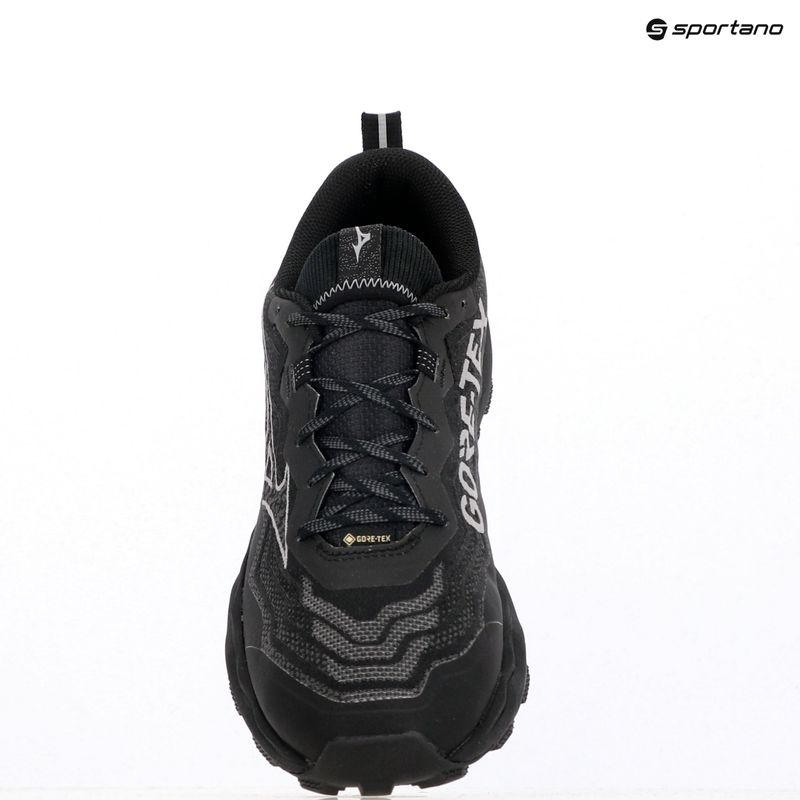Scarpe da corsa da uomo Mizuno Wave Daichi 9 GTX nero/ultimo grigio/sabbia nera 10