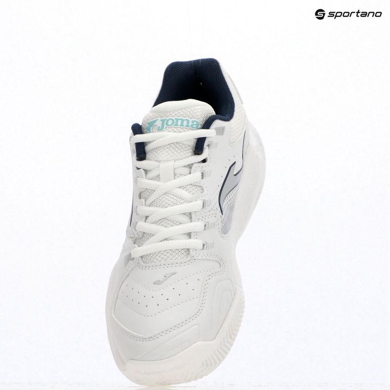 Scarpe da tennis da donna Joma Master 1000 Lady C bianco/turchese 15