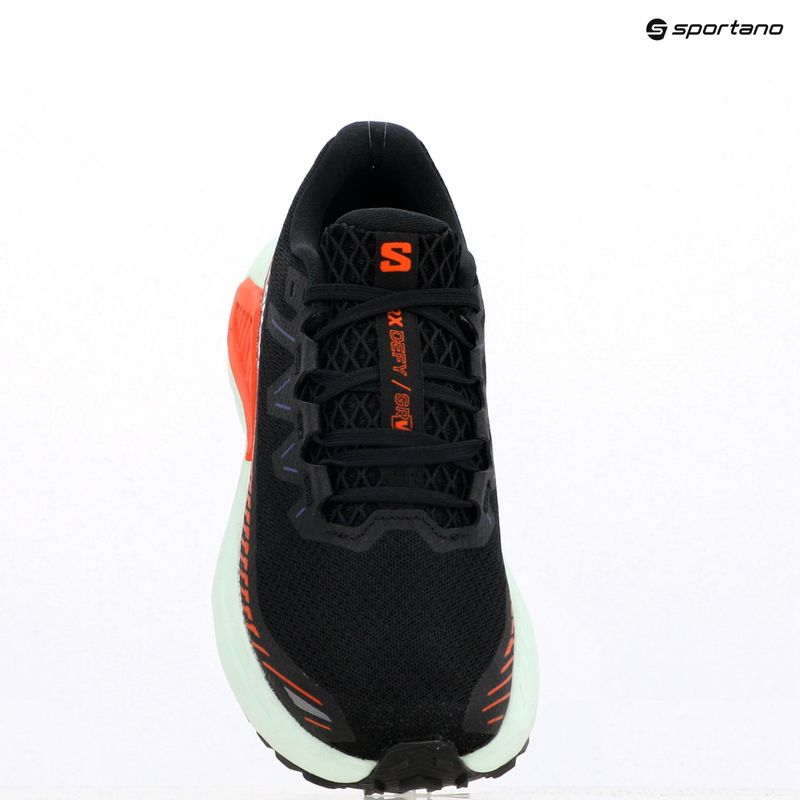 Scarpe da corsa da donna Salomon Drx Defy GRVL nero/pomodoro ciliegia/bay 7