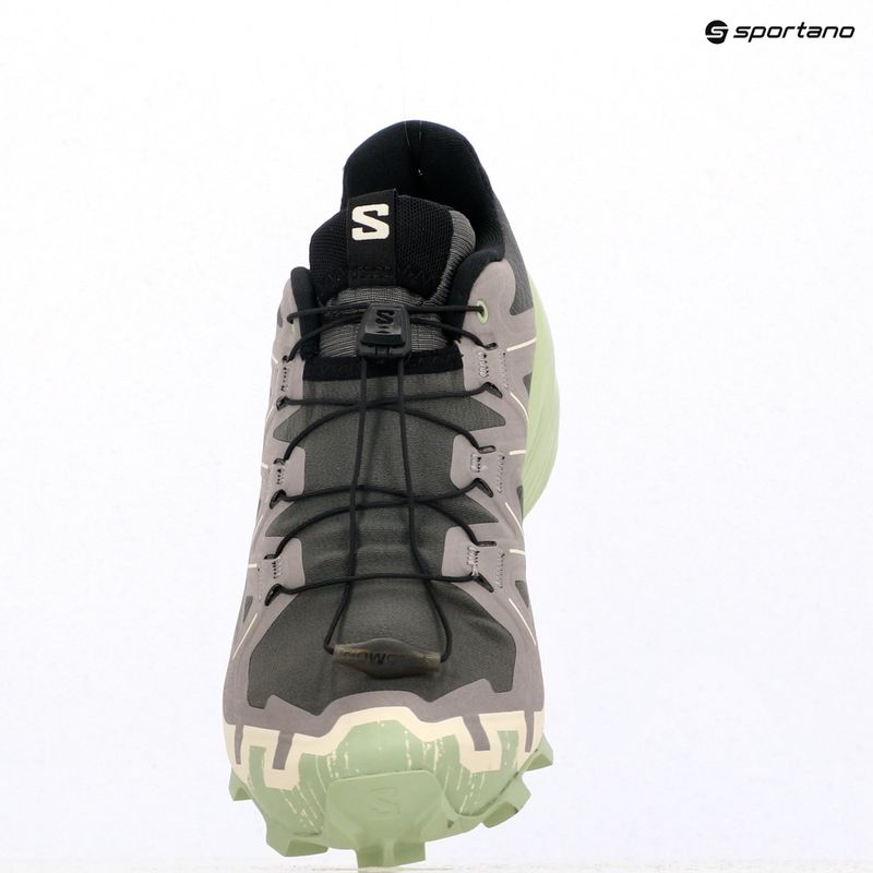 Salomon Speedcross 6 scarpe da corsa da donna castlerock/vanilla ice/smoke green 13