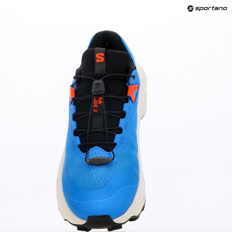 Salomon Ultra Glide 3 scarpe da corsa da uomo blu francese/roccia lunare/pomodoro ciliegia 14