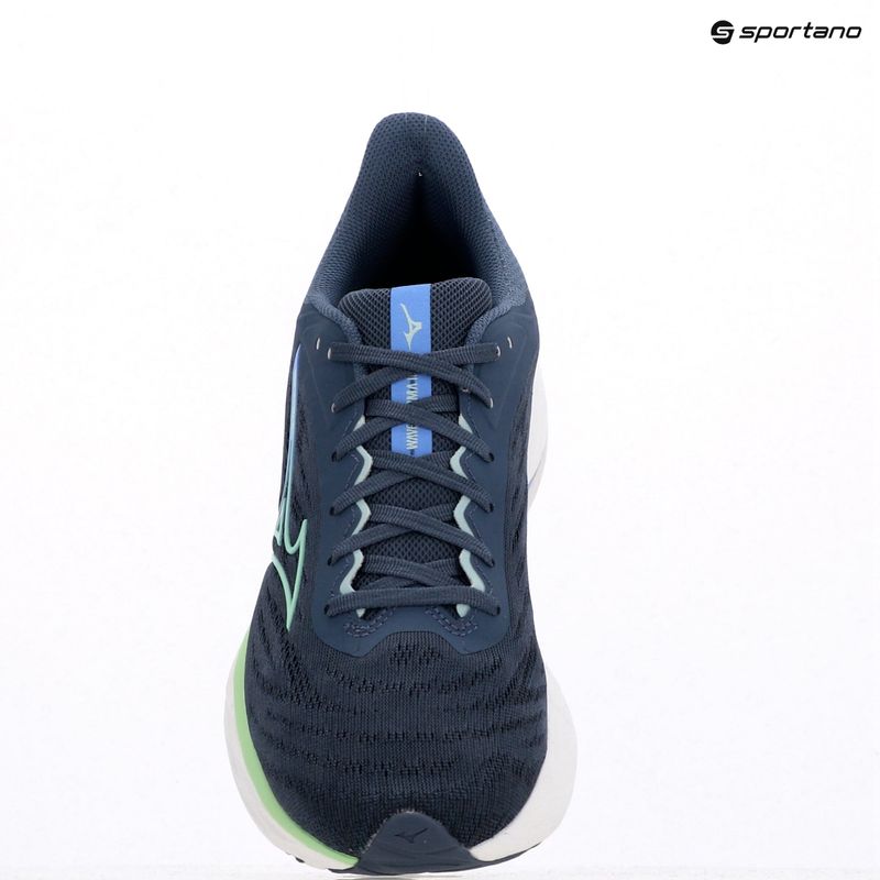 Scarpe da corsa da uomo Mizuno Wave Ultima 16 vintage indigo/neo mint/blu di frontiera 10