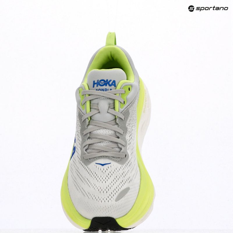 HOKA Bondi 8 stardust/lattuga scarpe da corsa da uomo 10