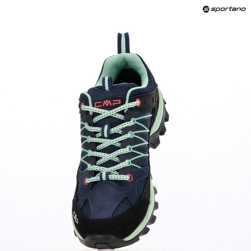 Stivali da trekking da donna CMP Rigel Low Wp blu/acqua 13