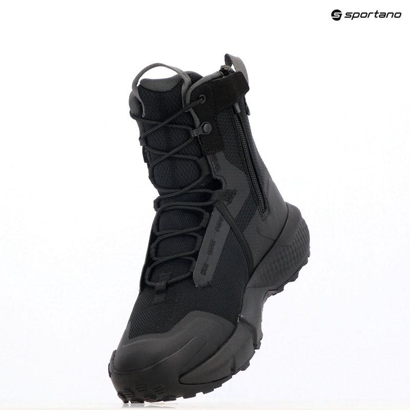 Under Armour Charged Valsetz Zip Uomo, scarpone tattico nero/nero/grigio 15