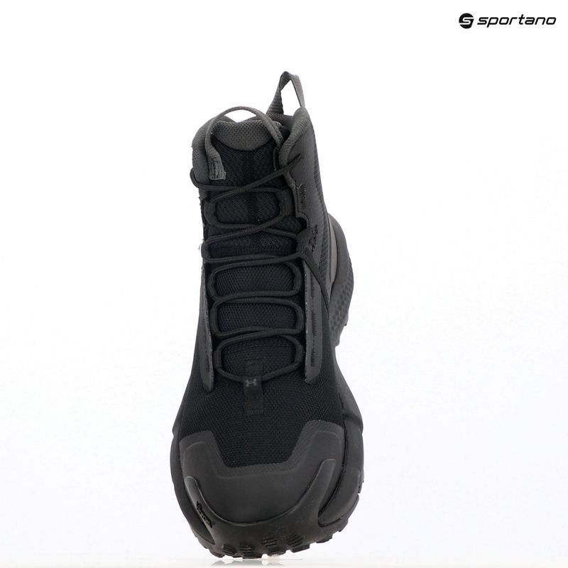 Under Armour Charged Valsetz Mid scarpa tattica da uomo nera/nera/grigia 15