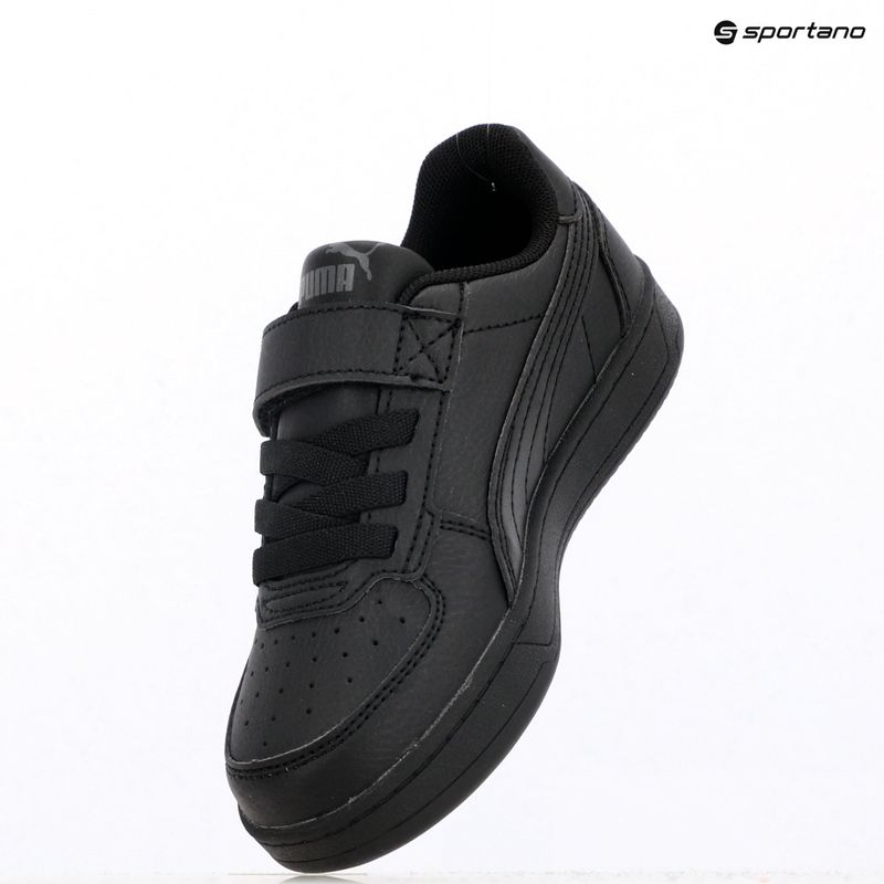 PUMA Caven 2.0 scarpe da bambino puma nero/grigio scuro freddo 15