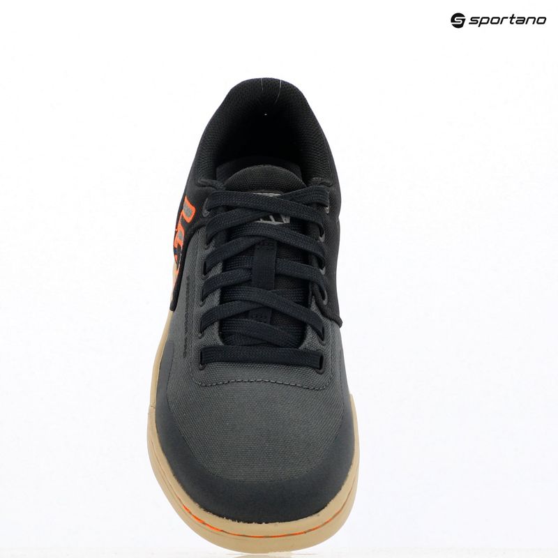 Scarpe da ciclismo piattaforma donna adidas FIVE TEN Freerider Pro Canvas W grigio sei/grigio quattro/arancio d'impatto 20