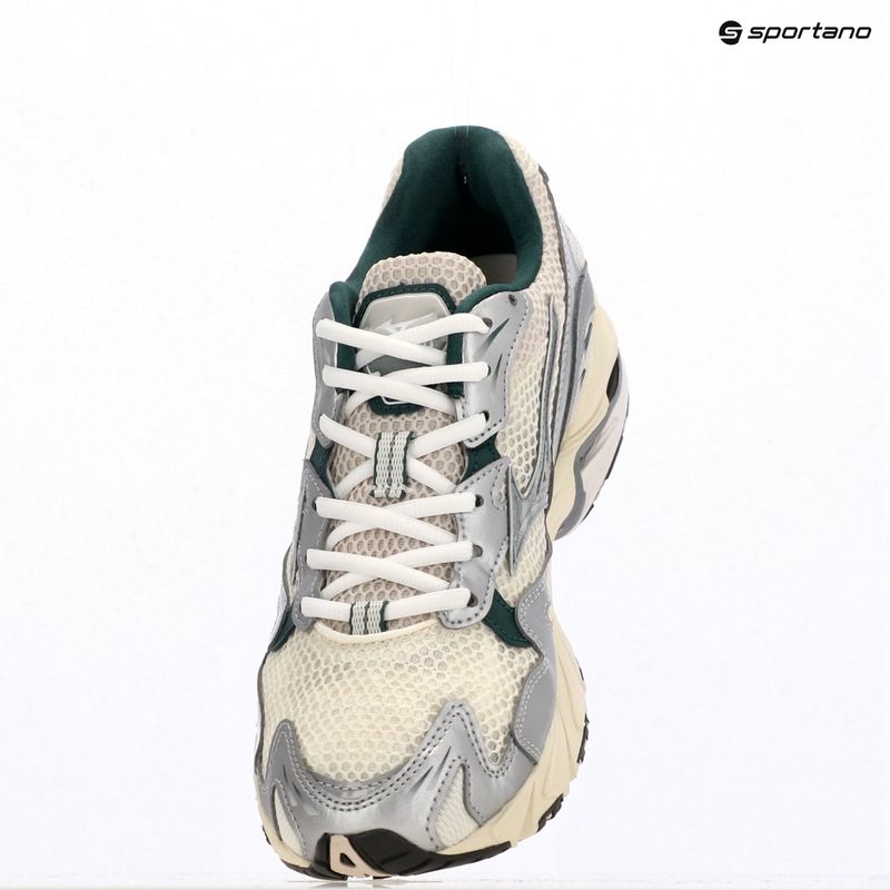 Mizuno Wave Rider 10 scarpa mizsnowwhite/ ardesia/bistrogreen 9